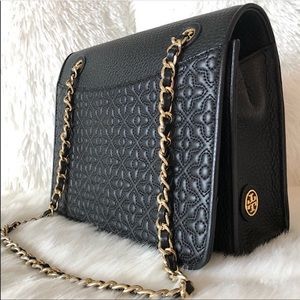 ✨Tory Burch Black Leather Crossbody